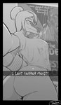 Rating: q
ID: 5633012
Date: 2025-06-10 13:32:23 -0400
Status: pending
Score: 11
2025 absurd_res anthro artist_name baryonyx big_breasts big_butt black_and_white blush bottomless bottomless_anthro bottomless_female breasts bride_of_frankestein_(film) bubble_butt butt caption cavemanon_studios clothed clothing curvy_figure dinosaur elvira_(snoot_game) english_text female glistening glistening_body glistening_scales hair hair_bun hi_res long_hair long_tail looking_at_viewer looking_back looking_back_at_viewer monochrome poster_(object) prehistoric_species ratherdevious reptile scales scalie selfie shirt shirt_only smile snoot_game snout solo spiked_tail spikes spikes_(anatomy) spinosaurid t-shirt t-shirt_only tail text theropod thick_thighs topwear topwear_only voluptuous voluptuous_anthro voluptuous_female watermark wide_hipped_anthro wide_hipped_female wide_hips post #5633012
