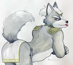 Rating: e
ID: 5584753
Date: 2025-05-19 20:42:03 -0400
Status: active
Score: 63
anthro balls barely_visible_balls barely_visible_genitalia bent_over blep bottomwear butt canid canine canis clothed clothing fur genitals grey_body grey_fur hi_res loincloth male mammal nintendo skimpy smile solo star_fox tongue tongue_out ulala_ko wolf wolf_o'donnell post #5584753