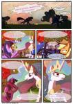 2015 absurd_res alternate_species applejack_(mlp) bat_pony chilllum color_coded color_coded_text comic dialogue digital_media_(artwork) english_text equid equine feathered_wings feathers female feral friendship_is_magic group hasbro hi_res horn horse hybrid inward_tail_speech_bubble light262 location_in_dialogue mammal my_little_pony mythological_creature mythological_equine mythology name_drop name_in_dialogue outside pegasus pointy_speech_bubble pony princess_celestia_(mlp) princess_luna_(mlp) rarity_(mlp) royal_guard_(mlp) shaded snow snowing speech_bubble text twilight_sparkle_(mlp) unicorn winged_unicorn wings