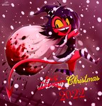 Rating: q
ID: 5579117
Date: 2025-05-17 15:55:23 -0400
Status: active
Score: 4
2022 bag black_clothing black_hair blood bodily_fluids christmas christmas_clothing christmas_headwear clothing demon english_text female footwear glistening glistening_eyes gore hair hat headgear headwear helluva_boss hi_res holidays horn horned_humanoid humanoid imp knee_highs knee_socks legwear looking_at_viewer millie_(helluva_boss) open_mouth open_smile red_body red_skin sack santa_dress santa_hat smile smiling_at_viewer snow snowing socks solo spade_tail striped_knee_socks tail tailed_humanoid teeth text the-butcher-x tooth_gap yellow_sclera post #5579117