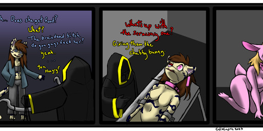 Rating: e
ID: 4198405
Date: 2023-07-28 08:33:59 -0400
Status: active
Score: 35
american_shorthair anthro bdsm bimbofication bowl breasts collar comic container culixcupric dialogue digital_media_(artwork) domestic_cat drugged ear_piercing ear_tag eating english_text felid feline felis female food_bowl forced heart_eyes heart_symbol hi_res intelligence_loss kidnapping lagomorph leporid mammal neshurr nude pet_bowl petplay piercing questionable_consent rabbit roleplay simple_background solo substance_intoxication surgical_operation text transformation weight_gain post #4198405