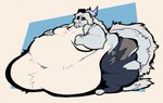Rating: q
ID: 5598370
Date: 2025-05-25 20:45:11 -0400
Status: active
Score: 10
2024 ace_(kamex) anthro beard belly belly_folds belly_on_ground big_belly big_butt black_sclera blue_body blue_fur bovid butt caprine clothing crystal dragon ear_piercing ear_ring facial_hair folds fur goat grey_hair hair hand_on_belly hi_res huge_belly hybrid hyper hyper_belly ice iceolation_ace_(kamex) long_hair looking_forward male mammal moobs morbidly_obese mythological_creature mythological_scalie mythology obese oshyfriend overweight paws piercing ring_piercing scalie simple_background solo tail_fluff torn_clothing wardrobe_malfunction white_body white_fur yeti post #5598370
