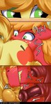 absurd_res accidental_incest_(lore) anal animal_genitalia animal_penis anus balls becoming_erect big_macintosh_(mlp) bodily_fluids braeburn_(mlp) butt comic cousins_(lore) cutie_mark digital_media_(artwork) duo earth_pony equid equine equine_genitalia equine_penis erection feral fkk friendship_is_magic genital_fluids genitals hasbro hi_res horse incest_(lore) male male/male mammal my_little_pony nude oral penis pony rimming sex