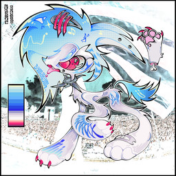 Rating: s
ID: 5585507
Date: 2025-05-20 05:57:23 -0400
Status: pending
Score: 1
accessory ambiguous_gender band-aid bandage canid canine canis claws collar cutie_mark feral finger_claws hair_accessory hasbro hi_res mammal model_sheet morgue2025 musical_note musical_symbol my_little_pony ribbons skrillex solo sparklefur spiked_collar spikes symbol tongue tongue_out visual_equalizer wolf post #5585507