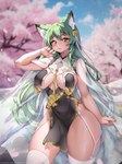 Rating: q
ID: 4548169
Date: 2024-01-21 03:39:08 -0500
Status: active
Score: 52
2024 animal_humanoid asian_clothing biped black_clothing black_dress blue_sky blush breasts cherry_blossom cherry_blossom_tree cherry_tree cleavage clothed clothing cloud dawn_asa day digital_media_(artwork) dipstick_tail dress eyebrows eyelashes female flower fruit_tree fur green_body green_fur green_hair green_tail hair hi_res humanoid inner_ear_fluff legwear long_hair looking_at_viewer markings outside pink_inner_ear plant prunus_(flower) shaded sky solo standing tail tail_markings tekahika text thick_thighs thigh_highs tree tuft url white_clothing white_inner_ear_fluff white_legwear white_tail_tip white_thigh_highs yellow_eyes post #4548169