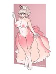 Rating: e
ID: 5549975
Date: 2025-05-05 02:06:46 -0400
Status: active
Score: 42
3:4 absurd_res accessory anthro breasts canid canine chest_tuft claws cleavage clothed clothing cream_hair crossed_legs female flower fox fox_spirit fur generation_1_pokemon genitals hair hair_accessory hair_bun hair_sticks hand_on_tail hi_res inner_ear_fluff karipup leaning_on_wall looking_at_viewer mammal markings multi_tail navel ninetales nintendo nipples nude pink_body pink_fur pink_nipples pink_nose plant pokemon pokemon_(species) pussy sasha_valiski solo spots spotted_markings standing swimwear tail teal_eyes thick_thighs tuft two-piece_swimsuit post #5549975