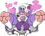Rating: e
ID: 5582797
Date: 2025-05-19 00:02:23 -0400
Status: active
Score: 9
alcohol alcohol_consumption alcohol_inflation anthro balls bdsm beverage blue_nose blush bondage bound bubble clothed clothing container cup dialogue drinking_glass drunk drunk_bubble duo funnel fur genitals glass glass_container glass_cup hi_res hiccuping male male/male mammal mauve_(mauvetoon) mephitid nude overweight overweight_anthro overweight_male penis pink_nose purple_body remmy_(remmyfox) remmyfox size_difference skunk substance_intoxication tail thick_thighs wide_hips wine wine_glass post #5582797