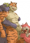 Rating: e
ID: 96710
Date: 2010-10-05 01:56:04 -0400
Status: active
Score: 9
anthro anthro_on_anthro canid censor_bar censored dandoo erection felid genitals group group_sex humanoid_genitalia humanoid_penis ineffective_censorship licking male male/male male_penetrated male_penetrating male_penetrating_male mammal muscular muscular_male oral pantherine pecs penetration penile penis penis_lick sex simple_background threesome tiger tongue tongue_out trio white_background post #96710