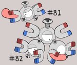 1_eye 2023 ambiguous_gender digital_media_(artwork) generation_1_pokemon genitals hi_res id_number magnemite magneton male nintendo number penis pokemon pokemon_(species) secretsableye sex simple_background tapering_penis text