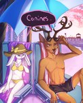 Rating: s
ID: 4880749
Date: 2024-06-26 22:58:29 -0400
Status: active
Score: 81
2024 anthro antlers beach beach_chair beach_umbrella beastars bikini bikini_bottom bikini_top black_nose breasts brown_body brown_fur cervine clothed clothed_anthro clothed_female clothed_male clothing deer dialogue domestic_rabbit duo dwarf_rabbit english_text eyewear eyewear_on_head female fur haru_(beastars) hat headgear headwear hi_res horn lagomorph leporid louis_(beastars) male mammal oryctolagus outside parasol rabbit red_deer signature speech_bubble sun_hat sunglasses sunglasses_on_head swimming_trunks swimwear terrac0tta text topless topless_anthro topless_male two-piece_swimsuit white_body white_fur post #4880749