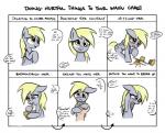 ableism abuse black_eye_(injury) blonde_hair blood bodily_fluids bruised chart crying cutie_mark derp_eyes derpy_hooves_(mlp) dialogue duo english_text equid equine feathered_wings feathers female food friendship_is_magic fur grey_body grey_feathers grey_fur hair hasbro human looking_at_viewer mammal meme muffin my_little_pony mythological_creature mythological_equine mythology nosebleed pegasus sad solo_focus tears text tray unknown_artist waifu_chart wings yellow_eyes