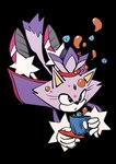 alpha_channel anthro beverage blaze_the_cat border copymirror domestic_cat falling felid feline felis female iced_tea mammal sega simple_background solo sonic_the_hedgehog_(series) tea transparent_border