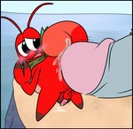 aggro_crab anal another_crab's_treasure antennae_(anatomy) anthro arthropod balls beach big_penis blush blush_lines bodily_fluids butt clothing conditional_dnp crab crustacean cum cum_in_ass cum_inside cum_on_butt cumshot decapoda digital_drawing_(artwork) digital_media_(artwork) duo ejaculation embarrassed erection extreme_size_difference genital_fluids genitals hankerchief hermit_crab hi_res humanoid_genitalia humanoid_penis kerchief kril_(another_crab's_treasure) malacostracan male male/male mammal marine micro muffinlewds neckerchief nude open_mouth orgasm outside penile penis penis_on_butt prodding ray_the_vigilante sand seaside semi-anthro sex size_difference sky smaller_male solo_focus tongue water