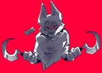 Rating: s
ID: 4915560
Date: 2024-07-12 19:20:01 -0400
Status: active
Score: 37
absurd_res anthro canid canine canis cheek_tuft cloak clothing death_(puss_in_boots) dreamworks dual_wielding emoticon eyebrows facial_markings facial_tuft fluffy fluffy_ears fuzzy glowing glowing_eyes greyscale half-closed_eyes head_markings hi_res holding_object holding_weapon inner_ear_fluff looking_at_viewer male mammal markings mask_(marking) monochrome narrowed_eyes neck_tuft pastelmangos poncho puss_in_boots_(franchise) raised_eyebrow red_background red_eyes sickle simple_background smile smirk solo tuft uwu weapon wolf post #4915560