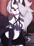 Rating: q
ID: 2119596
Date: 2020-01-17 05:35:55 -0500
Status: active
Score: 246
2019 absurd_res anthro areola blowing_bubble_gum breasts bubble bubble_gum candy canid canid_demon canine clothing demon dessert digital_media_(artwork) eyebrows eyelashes female food gum hair hellhound helluva_boss hi_res inflating inner_ear_fluff long_hair loona_(helluva_boss) mammal medium_breasts midriff mythological_canine mythological_creature mythology navel nipples notched_ear pupils rainbowscreen red_sclera sitting slit_pupils solo tuft white_hair wide_hips post #2119596
