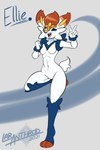 2021 2:3 5_fingers anthro artist_name blue_text breasts cinderace digital_media_(artwork) ellie_(latiar) english_text eyelashes featureless_breasts featureless_crotch female fingers fur generation_8_pokemon gesture hand_gesture hi_res lagomorph latiar leporid lips mammal name_drop nintendo number on_one_leg one_eye_closed open_mouth open_smile pokemon pokemon_(species) pose pupils rabbit smile solo standing tail teeth text tongue v_sign white_body white_pupils white_sclera yellow_eyes