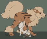 abdominal_bulge ambiguous_gender ambiguous_penetrated arcanine bodily_fluids bovid canid canine cum cum_inside cum_on_ground digitigrade duo feral feral_on_feral feral_penetrated feral_penetrating feral_penetrating_feral generation_1_pokemon generation_8_pokemon genital_fluids hi_res leaking_cum male male/ambiguous male_penetrating male_penetrating_ambiguous mammal nintendo penetration pokemon pokemon_(species) quadruped sctick sex size_difference smaller_penetrated spiral_eyes wooloo