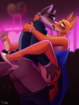 2022 3:4 anthro anthro_on_anthro anthro_penetrated anthro_penetrating anthro_penetrating_anthro being_watched bottomwear bottomwear_down butt canid canine canis canon_couple clothed clothed_sex clothing conditional_dnp diane_foxington digital_media_(artwork) drako1997 dreamworks duo erection eyes_closed female female_penetrated footwear fox french_kissing genitals heelpop hi_res high_heels humanoid_genitalia humanoid_pussy kissing looking_at_another loose_footwear male male/female male_penetrating male_penetrating_female mammal mr._wolf_(the_bad_guys) pants pants_down partially_clothed passionate penetration penis public public_sex pussy romantic romantic_ambiance romantic_couple sex shoe_dangle shoes the_bad_guys vaginal vaginal_penetration wolf