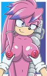 anthro archie_comics big_breasts breast_grab breasts echidna female grabbing_both_breasts hand_on_another's_breast hand_on_breast hi_res julie-su mammal monotreme nipples sega solo sonic_the_hedgehog_(archie) sonic_the_hedgehog_(comics) sonic_the_hedgehog_(series) sonicguru