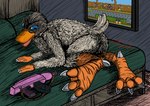 Rating: q
ID: 5582813
Date: 2025-05-19 00:07:37 -0400
Status: active
Score: -1
absurd_res anatid anseriform anthro avian bird butt claws duck duck_game english_text feathers feet foot_focus gun hi_res hindpaw male membrane_(anatomy) nude paws ranged_weapon solo spread_toes squigsweasel text toes weapon webbed_feet post #5582813