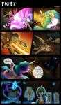 2014 absurd_res comic dialogue digital_media_(artwork) english_text equid equine fan_character feathered_wings feathers female friendship_is_magic hasbro hi_res horn horse male mammal my_little_pony mythological_creature mythological_equine mythology princess_celestia_(mlp) text unicorn vavacung winged_unicorn wings