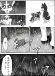 ayaka canid canine canis comic domestic_dog feral husky mammal monochrome nordic_sled_dog right_to_left shibeta spitz text translated