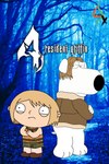 absurd_res anthro brian_griffin canid canine canis capcom child crossover domestic_dog duo family_guy hi_res human jameshtf male mammal parody resident_evil stewie_griffin young