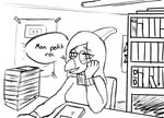 Rating: s
ID: 4845734
Date: 2024-06-11 17:27:26 -0400
Status: active
Score: 3
2024 anthro black_and_white blush book cavemanon_studios clothing dialogue dinosaur eyewear female fingers french_text glasses hadrosaurid hair hi_res inside jacket_ignites library long_hair looking_at_viewer monochrome open_mouth open_smile ornithischian ornithopod parasaurolophus prehistoric_species reptile scalie sketch smile snoot_game snout solo sweater talking_to_viewer text theresa_(snoot_game) topwear translated post #4845734