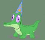 Rating: s
ID: 168550
Date: 2011-10-02 14:12:26 -0400
Status: active
Score: 7
2d_animation aliasing alligator alligatorid alpha_channel animated clothing crocodilian digital_media_(artwork) feral friendship_is_magic gummy_(mlp) hasbro hat headgear headwear low_res male motion_tweening my_little_pony party_hat purple_eyes quadruped reptile scalie short_playtime simple_background solo tail transparent_background unknown_artist post #168550