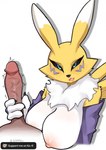 Rating: e
ID: 5581472
Date: 2025-05-18 14:25:33 -0400
Status: active
Score: 94
4_fingers anthro arm_tuft armwear bandai_namco big_breasts big_penis biped black_claws black_nose black_sclera blue_eyes blush breasts bridal_gauntlets canid canine claws clothing countershade_torso countershading digimon digimon_(species) duo eyelashes female female_on_human fingers first_person_view fluffy fox fur genitals glans hand_on_penis handjob happy hi_res human human_on_anthro human_pov interspecies long_ears male male/female male_on_anthro male_pov mammal motion_lines nipples open_mouth penile penis penis_grab penis_squeeze pink_nipples pink_tongue purple_body purple_clothing purple_fur renamon sex shadow shoulder_tuft simple_background smile ssrfex tongue tuft vein veiny_penis white_background white_body white_countershading white_fur yellow_body yellow_fur post #5581472