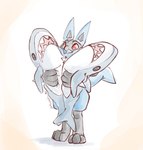 Rating: s
ID: 3820797
Date: 2023-01-19 05:24:50 -0500
Status: active
Score: 98
3_fingers 3_toes ambiguous_gender anthro biped blahaj canid canine digitigrade face_squish feet feral fingers generation_4_pokemon hi_res ikea lucario mammal monado_art multicolored_ears nintendo plushie pokemon pokemon_(species) red_eyes shark_plushie simple_background smile solo squish teeth_showing toes two_tone_ears white_background post #3820797