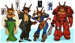 2023 absurd_res adeptus_astartes angel_(king_of_fighters) anthro armor armwear blood_angel boots breasts brown_body brown_fur brown_hair canid canine canis ceehaz cleavage clothed clothing cosplay cowboy_boots dobermann dog_knight_rpg domestic_dog dress elbow_gloves fedora female fingerless_gloves footwear fur gloves hair handwear hat headgear headwear hi_res holding_melee_weapon holding_object holding_sword holding_weapon jewelry king_of_fighters mammal melee_weapon necklace necktie orange_eyes pinscher pinstripe_bottomwear pinstripe_clothing pinstripe_pants pinstripe_suit pinstripe_topwear pinstripes raised_finger red_armor rory_(ceehaz) shoes short_hair solo space_marine suit sword warhammer_(franchise) warhammer_40000 weapon