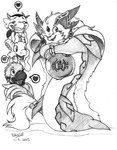 Rating: s
ID: 5380284
Date: 2025-02-17 18:37:51 -0500
Status: active
Score: 2
2005 admiring ambiguous_gender anthro avian bandai_namco bird bracelet canid canine dragon forehead_gem gem group heart_symbol holding_object horn horn_jewelry horn_ring hybrid jewelry mammal marine monochrome mythological_creature mythological_scalie mythology one_eye_closed orb pokelai ring_(jewelry) scalie shaorune smile tales_of_(series) tales_of_rebirth traditional_media_(artwork) wink post #5380284