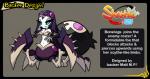 Rating: s
ID: 703498
Date: 2015-08-06 02:41:14 -0400
Status: active
Score: 8
animal_humanoid arachnid arachnid_humanoid arthropod arthropod_humanoid bonelegs breasts cleavage clothed clothing english_text female green_sclera humanoid monster_girl_(genre) official_art shantae:_half-genie_hero shantae_(series) simple_background solo spider_humanoid text unknown_artist wayforward post #703498