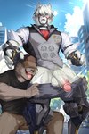 Rating: e
ID: 5660196
Date: 2025-06-22 11:42:40 -0400
Status: active
Score: 50
2025 2:3 5_fingers absurd_res anthro anthro_on_anthro artist_name ascot assisted_exposure balls belt big_penis biped black_clothing black_gloves black_handwear black_highlights black_nose black_shirt black_topwear black_vest blurred_background blush bottomwear bottomwear_down brown_bottomwear brown_clothing brown_hat brown_headwear brown_pants building butler canid canine canis cheek_tuft claws clock clothed clothed_anthro clothed_male clothing cloud cybernetic_leg cybernetic_limb day digital_media_(artwork) duo facial_tuft fangs finger_claws fingerless_gloves fingers foreskin fur genitals glans glistening glistening_balls glistening_genitalia glistening_glans glistening_penis gloves grey_bottomwear grey_clothing grey_pants grey_topwear grey_vest hair half-erect handwear harness hat headgear headwear hi_res highlights_(coloring) humanoid_genitalia humanoid_penis inner_ear_fluff leather leather_harness long_dinh male male/male male_anthro mammal mihoyo motion_lines multicolored_clothing multicolored_penis multicolored_topwear multicolored_vest muscular muscular_anthro muscular_male one_eye_obstructed open_mouth open_smile orange_body orange_fur outside pants pants_down partially_clothed partially_clothed_anthro partially_clothed_male penis pink_glans pink_penis pocketwatch public public_exposure red_ascot red_eyes retracted_foreskin shirt signature smile tail teeth text tongue tongue_out topwear tuft two_tone_penis undershirt vein veiny_penis vest von_lycaon watch white_balls white_body white_fur white_hair white_inner_ear_fluff white_penis white_tail white_undershirt wolf zenless_zone_zero post #5660196