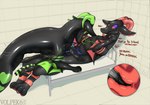 Rating: e
ID: 5261305
Date: 2024-12-23 18:58:27 -0500
Status: active
Score: 40
absurd_res anthro assisted_sex bed black_latex body_writing bound canid canine canis clothing cutaway dialogue dragon english_text female feral furniture genitals group group_sex hi_res horn kiss_mark latex latex_clothing latex_creature latex_skinsuit living_latex looking_at_another male male/female mammal mythological_creature mythological_scalie mythology onomatopoeia padded_room penetration penis restrained_arms restrained_legs scalie selfcest sex skinsuit sound_effects speed_lines square_crossover surprise_(character) text threesome thrusting tight_clothing tongue tongue_out trio unusual_eyes vaginal vaginal_penetration volpek6 wolf post #5261305