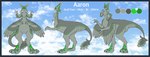 2023 3_fingers 3_toes 4_arms 4_ears 6_limbs aaron_(avali) absurd_res avali avali_taur avian avian_taur biped biped_taur blue_border border character_name claws cloud color_swatch digital_drawing_(artwork) digital_media_(artwork) digitigrade english_text feather_tuft feathered_wings feathers featureless_crotch feet fingers flat_colors front_view gender_name green_body green_eyes green_feathers green_scutes grey_body grey_claws grey_feathers grey_head grey_pawpads grey_sclera grey_wings height hi_res information long_ears long_neck male male_(lore) male_taur measurements model_sheet multi_arm multi_ear multi_limb nude nude_male nude_taur outline pawpads portrait scutes side_view sky sky_background skyscape small_upper_body solo species_name standing stated_bisexuality stated_sexuality tail taur taurification taurified text thecatherd three-quarter_view toes tuft white_outline winged_arms wings