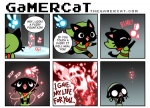 ambiguous_gender comic death digital_media_(artwork) domestic_cat english_text fairy fairy_dust felid feline felis gamercat_(character) grid_layout group link mammal navi nightmare_fuel nintendo ocarina_of_time samantha_whitten six_frame_image tail text the_gamercat the_legend_of_zelda