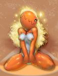 2015 anthro anthrofied areola blonde_hair breasts digital_media_(artwork) elpatrixf eyelashes female generation_3_pokemon genitals hair navel nintendo nipples nude pokemon pokemon_(species) pokemorph pussy solo trapinch