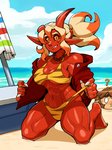 Rating: q
ID: 2507640
Date: 2020-11-28 21:32:54 -0500
Status: active
Score: 34
2020 5_fingers abs absurd_res accessory akyko_(ceehaz) animal_humanoid animal_print ape asian_mythology beach biceps bikini bikini_pull blush bodily_fluids bracelet breasts broken_horn brown_hair buried buried_in_sand ceehaz choker clothed clothing clothing_pull cloud cooler day demon duo east_asian_mythology fangs feet female fingers hair haplorhine headband hi_res highlights_(coloring) horn horned_humanoid humanoid humanoid_feet jacket japanese_mythology jewelry kneeling looking_at_viewer mammal mammal_humanoid midriff monkey monkey_humanoid mythology navel necklace no_pupils not_furry_focus oni open_clothing open_jacket open_topwear parasol plantigrade primate primate_humanoid question_mark red_body red_hair red_sclera red_skin sand seaside sky smile solo_focus sweat swimwear swimwear_pull tan_body tan_skin teeth tied_hair tiger_print topwear two-piece_swimsuit white_hair yellow_eyes yokai yu_yu_(ceehaz) post #2507640