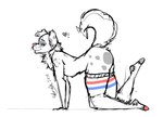 Rating: q
ID: 5598875
Date: 2025-05-26 02:07:08 -0400
Status: active
Score: 22
australian_shepherd big_butt blue_eyes brunn_gray butt canid canine canis clothing domestic_dog eyewear femboy fur gesture glasses grey_body grey_fur herding_dog hi_res high_thighs legwear male mammal pastoral_dog pinup pose shardie sheepdog simple_background sketch solo stockings stripes suggestive suggestive_gesture suggestive_look suggestive_pose tail thick_thighs wearing_glasses white_background post #5598875