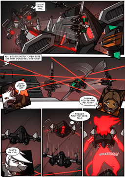 Rating: s
ID: 5457177
Date: 2025-03-26 02:02:44 -0400
Status: active
Score: 13
absurd_res anthro armor clover_(kitfox-crimson) comic dialogue english_text female group hi_res in_our_shadow kitfox-crimson machine male mammal mecha murid murine outside parsley_(kitfox-crimson) rat rodent russet_(kitfox-crimson) sciurid text tree_squirrel trio post #5457177