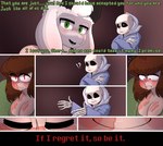 2022 5_fingers ?! absurd_res animated_skeleton anthro asriel_dreemurr big_breasts bone bovid breasts brown_hair caprine chara_(undertale) clothing comic darkynsfw dialogue ellipsis english_text female fingers fur furniture goat green_eyes hair hi_res hoodie horn human mammal on_sofa red_eyes sans_(undertale) shirt sitting sitting_on_sofa skeleton sofa text topwear undead undertale undertale_(series) white_body white_fur