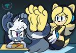 Rating: q
ID: 5171360
Date: 2024-11-09 19:22:30 -0500
Status: active
Score: 14
3_toes alternate_species anthro barefoot blue_eyes clothed clothing duo eulipotyphlan feet female foot_focus fur grey_body grey_fur hedgehog hi_res idw_publishing lemur mammal maria_robotnik mintytempest one_eye_closed primate sega smile soles sonic_the_hedgehog_(comics) sonic_the_hedgehog_(idw) sonic_the_hedgehog_(series) strepsirrhine tangle_the_lemur toes wink yellow_body yoga yoga_mat post #5171360
