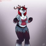 Rating: s
ID: 5325447
Date: 2025-01-23 08:45:44 -0500
Status: active
Score: 22
1:1 anthro antlers breasts christmas clothed clothing corruption deer digital_media_(artwork) drxii female fur growth hair hi_res holidays horn katherine_(drxii) mammal mutation new_world_deer red_hair reindeer simple_background snow solo species_transformation tail torn_clothing transformation tuft post #5325447