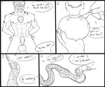Rating: e
ID: 3170999
Date: 2022-02-11 13:49:19 -0500
Status: active
Score: 42
2013 4_panel_comic 5_fingers >:) abdominal_bulge abs ambiguous_gender answer anthro areola arm_tuft arms_by_side asking asking_another asking_what athletic athletic_anthro athletic_male ball_bite ball_grab balls banding bare_skin belly biceps black_and_white black_border blindfold bloodless body_part_in_mouth border castration chest_tuft claws cock_and_ball_torture comic command command_to_wait consuming_genitalia consuming_testicles countershade_belly countershading dialogue digital_drawing_(artwork) digital_media_(artwork) duo ears_outwards elastrator_band empty_scrotum encouragement english_text epididymis erection exclamation_point exposed_testicle eyebrows faceless_ambiguous faceless_character fangs felid feline feral finger_claws fingers forked_tongue frown fur furry_balls genital_mutilation genital_removal genital_torture genitals glans gore hands_on_own_hips handwritten_text hard_vore holding_balls holding_object holding_scalpel humanoid_genitalia humanoid_hands humanoid_penis inner_monologue interrobang line_art lips male mammal markings medical_instrument monochrome mutilation neck_tuft nipples numbered_sequence oblivious offscreen_male one_page_comic partial_speech_bubble pecs penis pivoted_ears pointy_ears prehistoric_species prick_ears pubes puncture_wound pupils question raised_eyebrows realization reptile saber-toothed_tiger sabertooth_(anatomy) scales scalie scalpel scent_glands scenting scientific_instrument sensory_deprivation severed_testicle shoulder_tuft simple_background slit_scrotum slithering smile smilodon snake soggy2002 speech_bubble spots spotted_markings standing striped_markings stripes surgical_instrument sydion_(charn) talking_to_another teeth term_of_endearment text thinking thought_bubble tongue tongue_out tuft unaware_prey urethra vore whiskers white_background wounded yes-no_question post #3170999