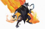 Rating: s
ID: 4975462
Date: 2024-08-09 20:55:20 -0400
Status: active
Score: 19
anthro biped bottomwear canid canine canis cheek_tuft cloak clothing death_(puss_in_boots) digitigrade dreamworks dual_wielding facial_markings facial_tuft fire fire_background fluffy fluffy_tail fuzzy grin head_markings hi_res holding_object holding_weapon leg_wraps looking_at_viewer male mammal markings mask_(marking) pants poncho pose pupils puss_in_boots_(franchise) red_eyes selezneva sickle simple_background smile solo standing tail teeth tuft weapon white_background wolf wrapped_legs wraps post #4975462