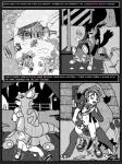 anthro bluebean comic english_text female feral forced garden_of_eden generation_1_pokemon generation_2_pokemon generation_3_pokemon generation_4_pokemon generation_5_pokemon group hi_res human interspecies luxio male mammal mightyena monochrome nidoqueen nintendo pokemon pokemon_(species) pokephilia rape scared sex sneasel text weavile zoroark