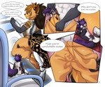 Rating: e
ID: 5475309
Date: 2025-04-01 19:03:29 -0400
Status: active
Score: 23
5_fingers 6:5 absurd_res anthro badieishungry black_arms black_ears black_hair black_tail bottomwear brown_hair brown_inner_ear canid canine canis clothed clothed_anthro clothed_female clothed_male clothing comic dialogue domestic_cat duo english_text felid feline felis female female_anthro fingers flintier_jackal fully_clothed fully_clothed_anthro fully_clothed_female fully_clothed_male fur genitals grey_eyes hair hi_res inner_ear_fluff inside_clothing inside_underwear jackal larger_anthro larger_female macro macro_anthro macro_female male male_anthro mammal muscular muscular_anthro muscular_female on_one_leg one_leg_up orange_body orange_bottomwear orange_clothing orange_ears orange_fur orange_pants orange_tail pants pink_inner_ear pink_pussy purple_hair purple_tail pussy raised_leg red_nose shirt simple_background sitting size_difference smaller_anthro smaller_male standing suit tail text topwear treadmill tuft vm_(artist) white_background white_clothing white_inner_ear_fluff white_shirt white_suit white_topwear post #5475309