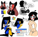Rating: e
ID: 4555989
Date: 2024-01-25 06:43:03 -0500
Status: active
Score: 41
2022 alternate_species anthro black_hair bodily_fluids bra breasts clothed clothing clothing_lift cum cum_on_breasts cum_on_face dialogue digital_creature disembodied_penis domestic_cat ena_(joel_g) ena_(series) ena_(species) english_text error_message felid feline felis female genital_fluids genitals group hair hi_res human humanoid humanoidized jellofishe kneeling living_moon male mammal mask merci_(ena) mime moony_(ena) mostly_nude multicolored_body panties panties_only penis peruvian_school_uniform shepherd_(ena) simple_background split_color standing sweat text topless two_tone_body two_tone_face underwear underwear_only white_background windows_logo post #4555989